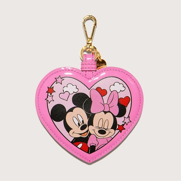 Stoney Clover Lane Accessories - Stoney Clover X Disney Mirror Heart Charm Keychain